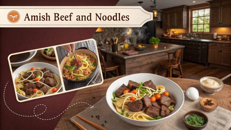 Amish Beef and Noodles: A Hearty, Comforting Classic Recipe