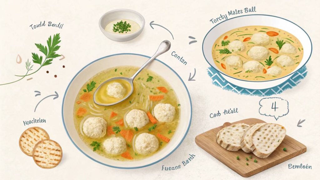 Turkey Matzo Ball Soup Recipe