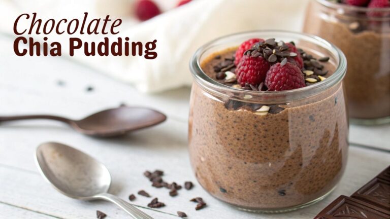 Chocolate Chia Pudding – A Healthy & Decadent Treat