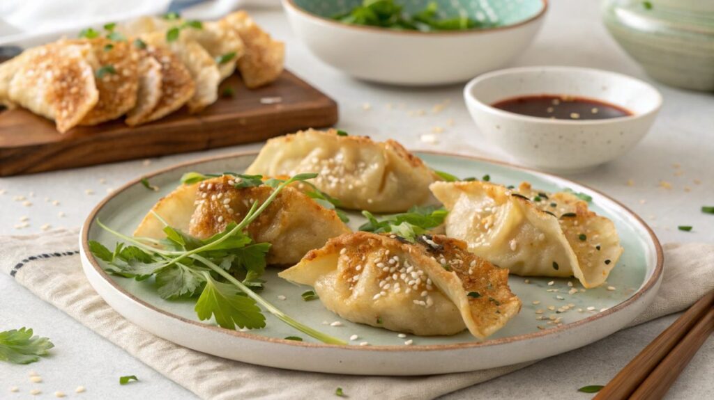 Air Fryer Rice Paper Dumplings