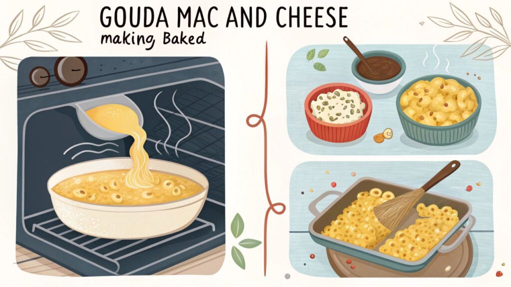 Baked Gouda Mac and Cheese 