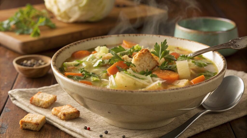Cabbage Soup Recipe – A Nutritious and Comforting Meal Cabbage Soup Recipe
