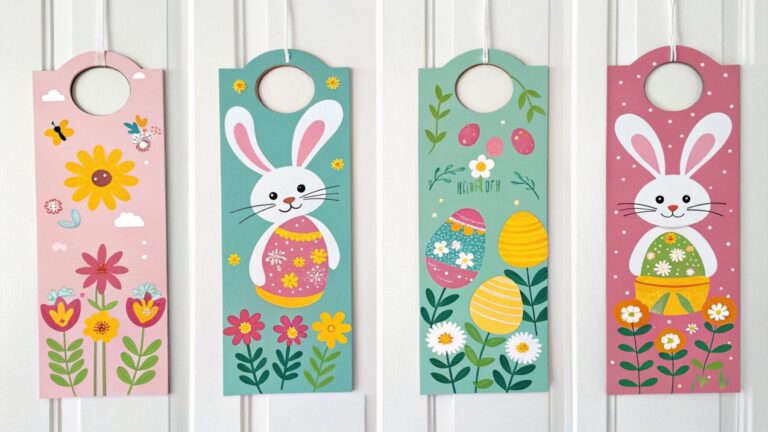 How to Make and Sell Easter Door Hangers