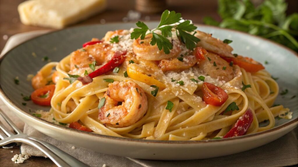 Creamy Cajun Shrimp Pasta Recipe