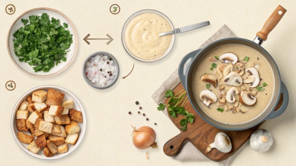 Creamy Mushroom Soup Recipe