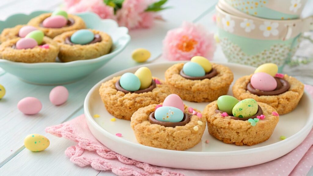 Easter Egg Cookie Nests – A Fun and Festive Treat! Easter Egg Cookie Nests