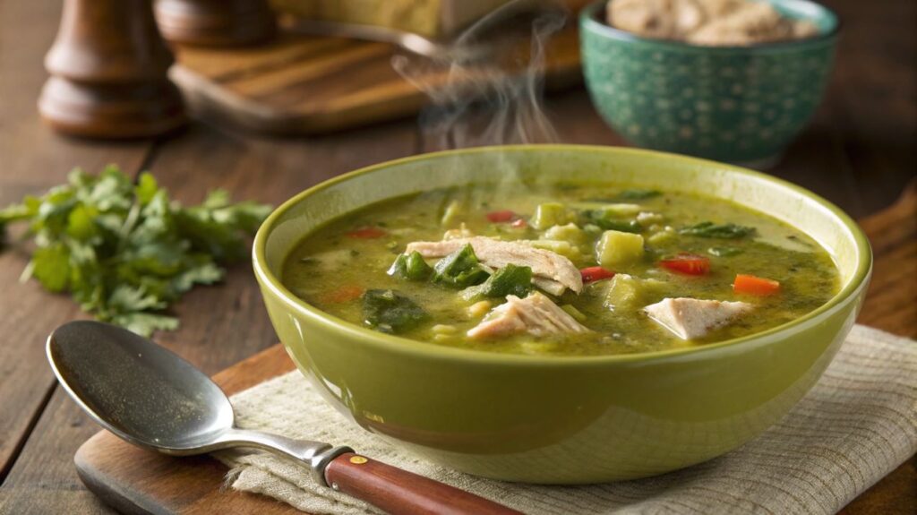 Green Chili Chicken Soup Recipe