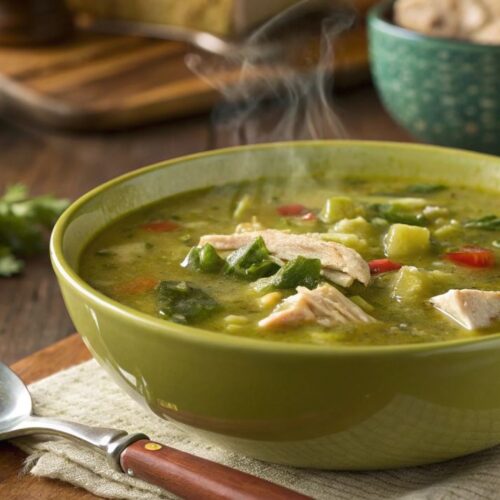 Green Chili Chicken Soup Recipe