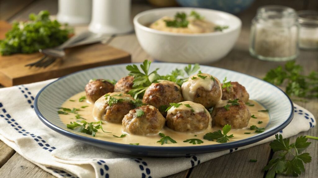 Homemade Swedish Meatballs Recipe