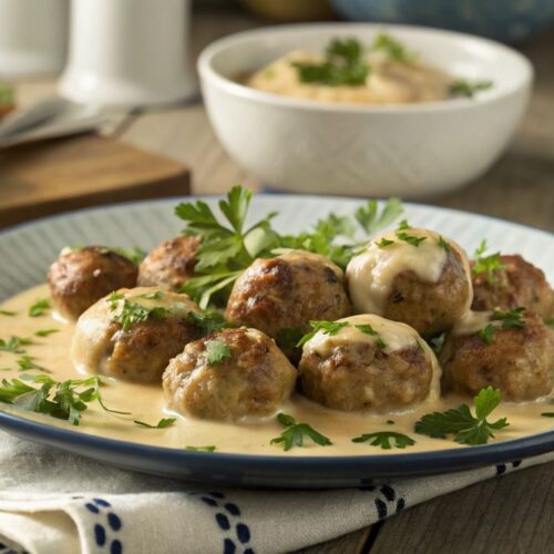 Homemade Swedish Meatballs Recipe