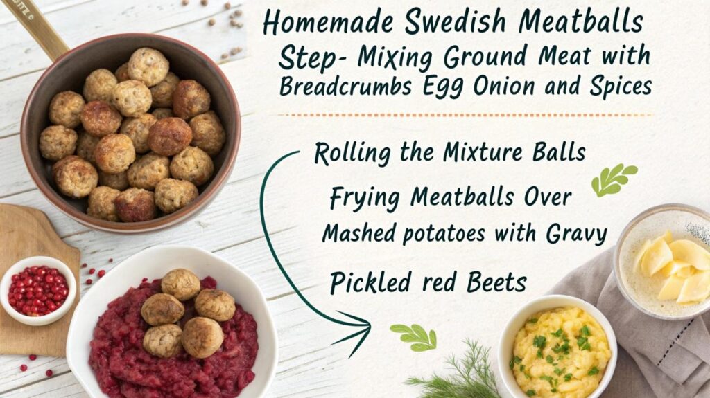 Homemade Swedish Meatballs Recipe