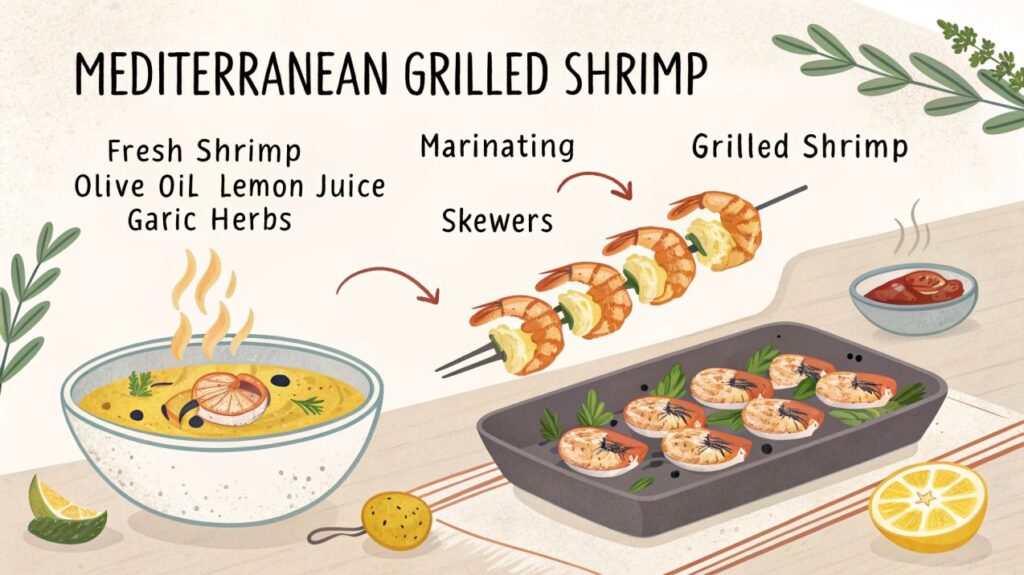 Mediterranean Grilled Shrimp Recipe Mediterranean Grilled Shrimp Recipe
