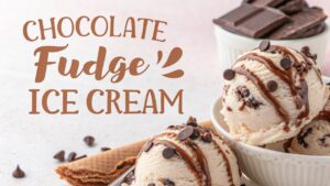Chocolate Fudge Ice Cream – The Ultimate Decadent Treat