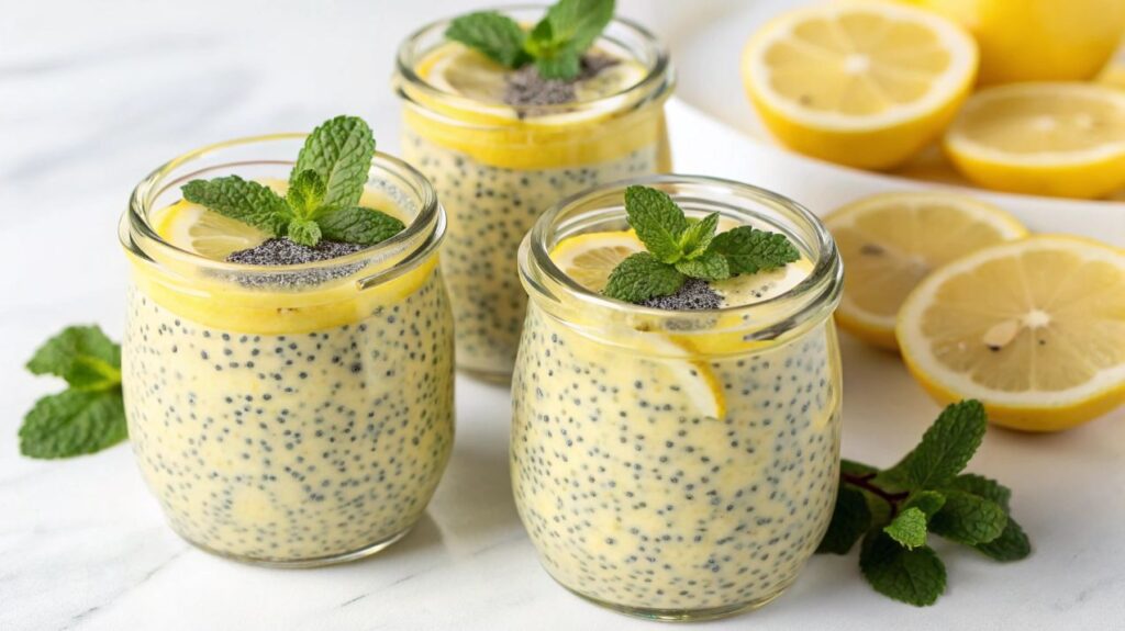 Lemon Chia Pudding β A Refreshing & Healthy Treat Lemon Chia Pudding