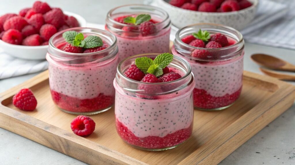 Raspberry Lemon Chia Pudding Raspberry Lemon Chia Pudding